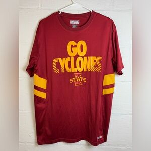 Section 101 by Knights Apparel Iowa State Cyclones Short Sleeve Tee Size Large